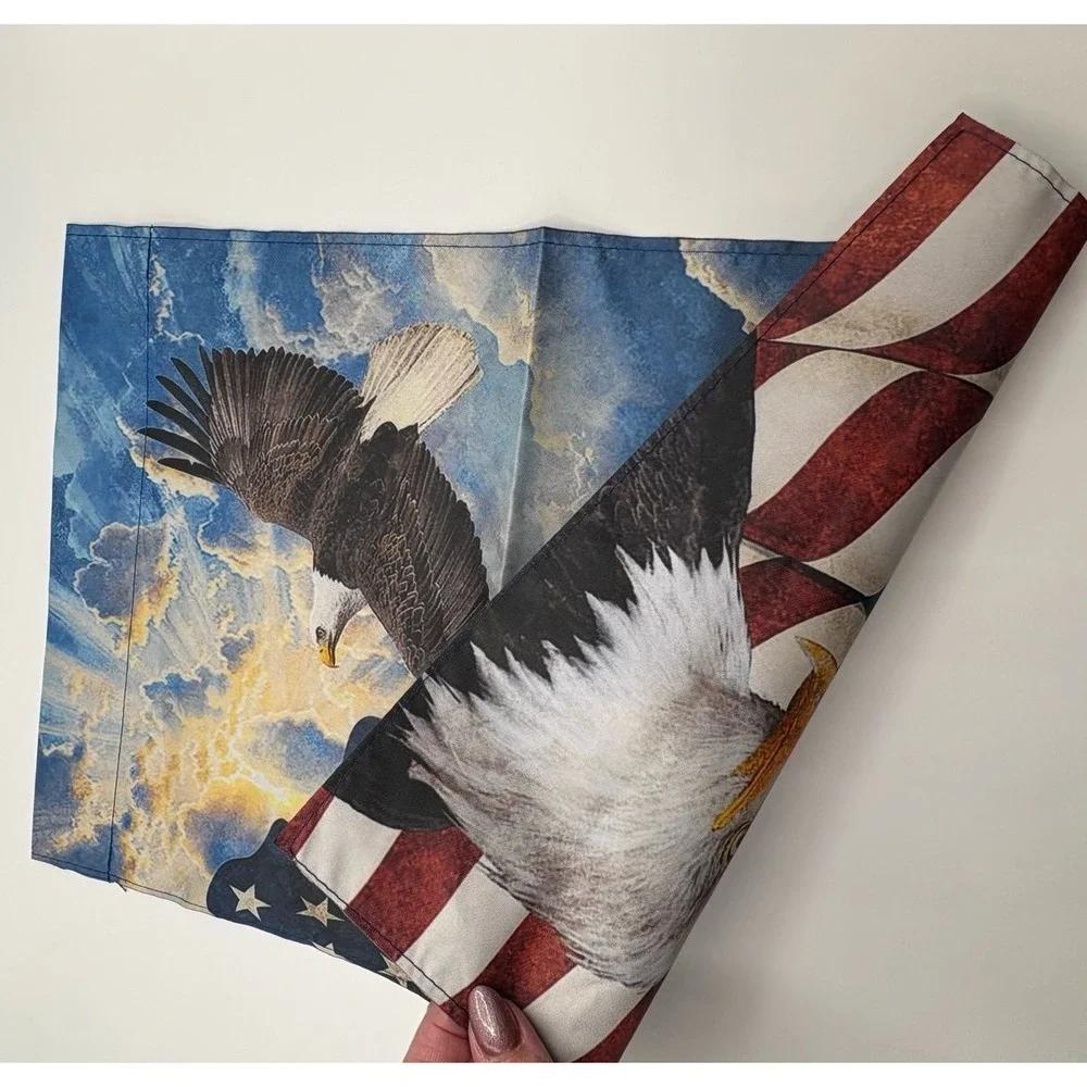 American Garden flag. Standard size and double sided. NEW.